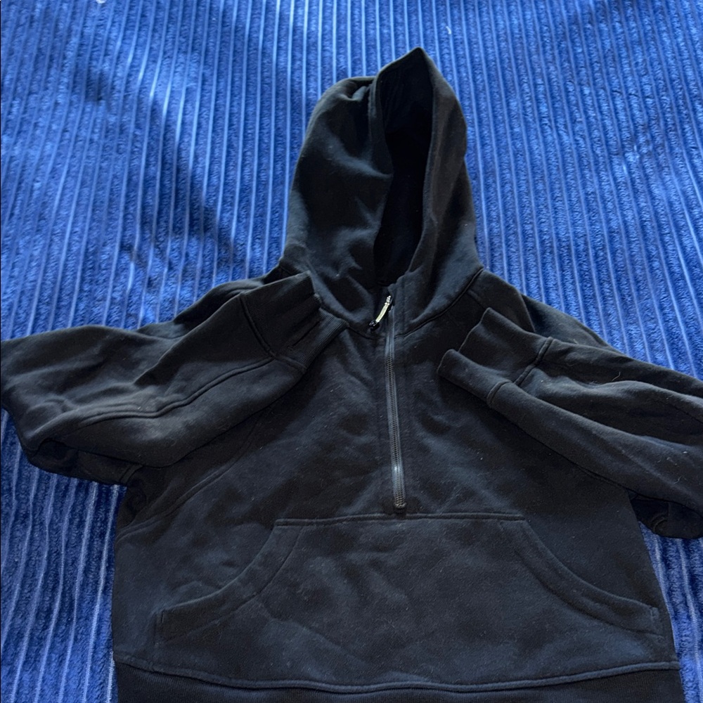 lululemon athletica Black Half-Zip Hoodie
